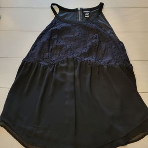 Torrid Plus Size Sleeveless Black Top, Size 2